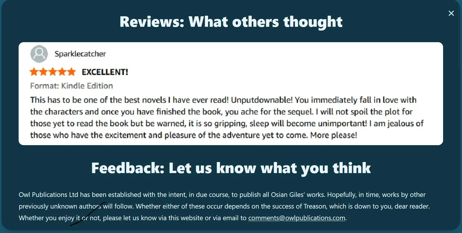 Feedback